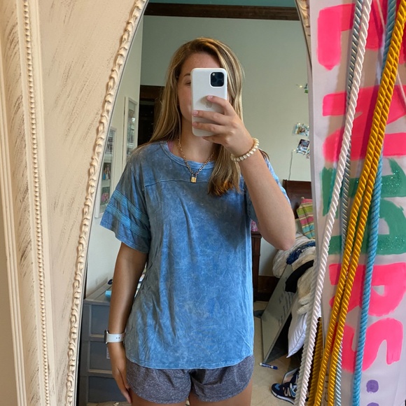 Freeloader Blue Jersey Tee - Picture 3 of 5